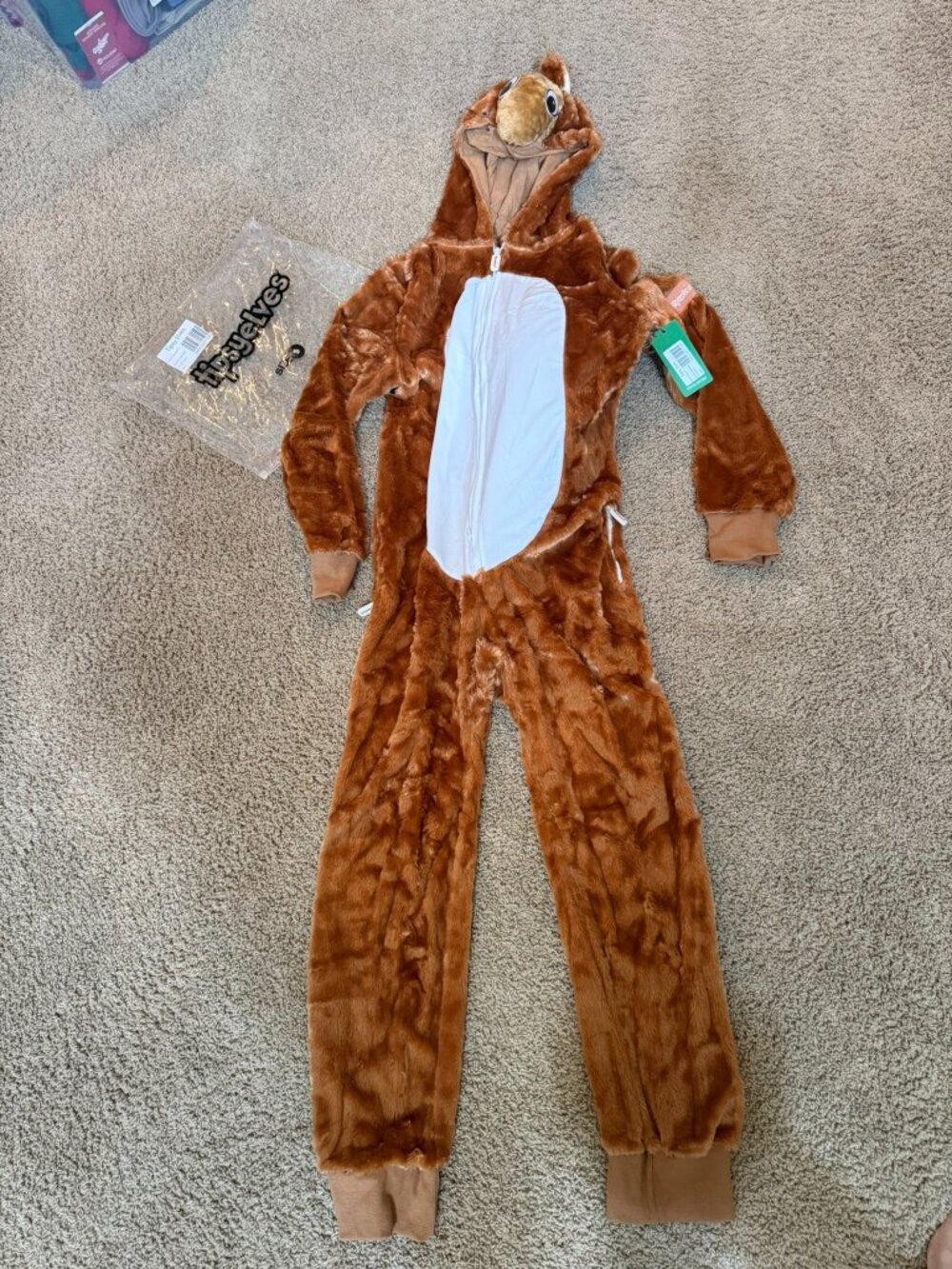Tipsy Elves Squirrel Costume Size Small NWT. Smoke free home.